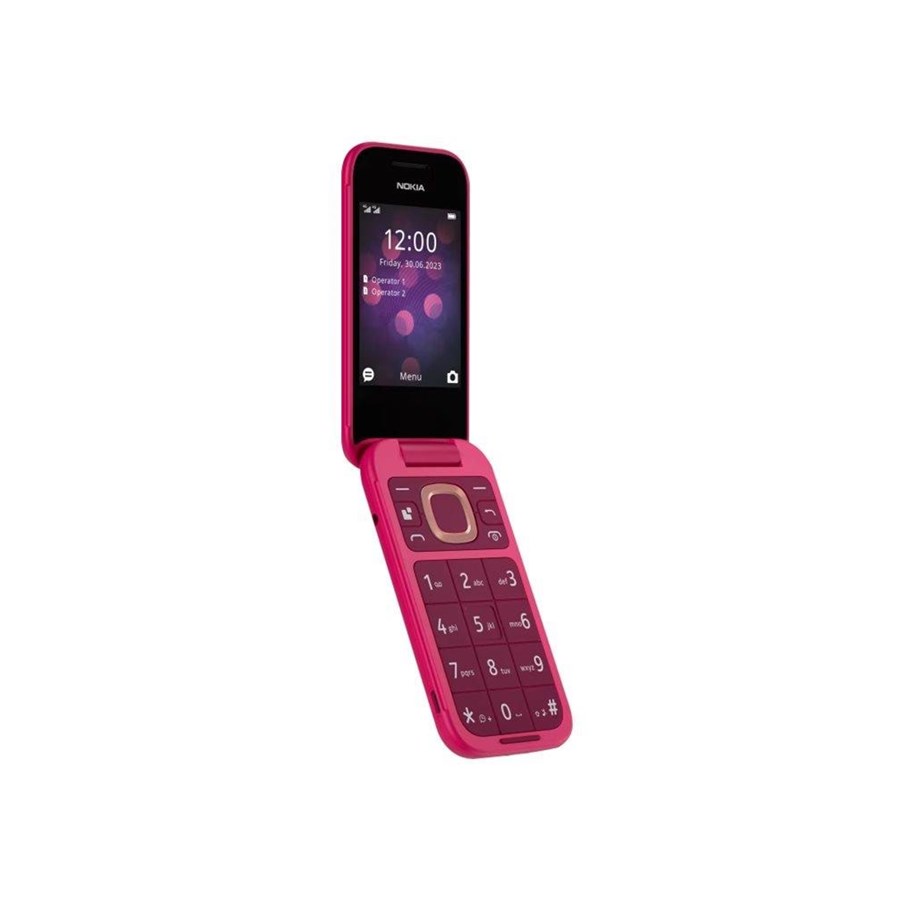 Mobile - Nokia 2660 Flip 4G - Pop Pink - 1GF011KPC1A04