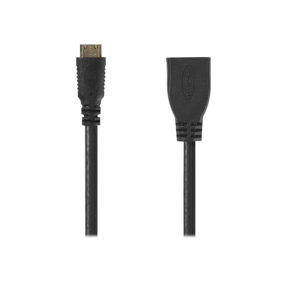 Displaykabel - Nedis HDMI cable with Ethernet - 20 cm - CVGP34590BK02
