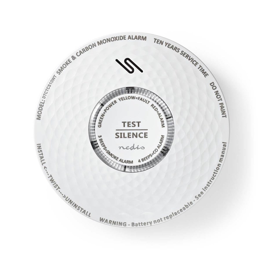 Smarta Hem - Nedis DTCTCS10WT smoke detector - DTCTCS10WT
