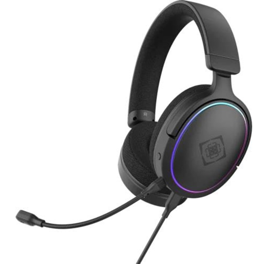Hörlurar / Headset - Deltaco DH430 7.1 surround USB Headset Soft fabric light - GAM-162