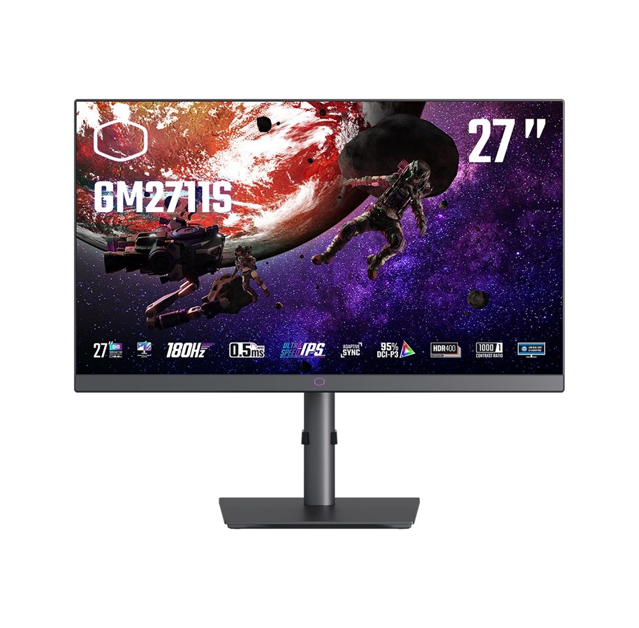 Skärm - 27" Cooler Master GM2711S - LCD monitor - 27" - HDR - CMI-GM2711S-EK