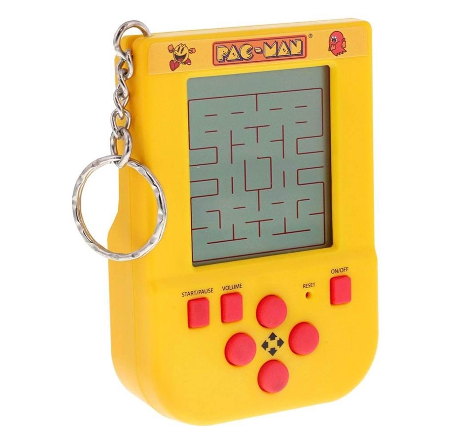 Merchandise - Fizz Creations - Pac-Man Mini Retro Handheld Video Game Keychain - Nyckelring - 1565A