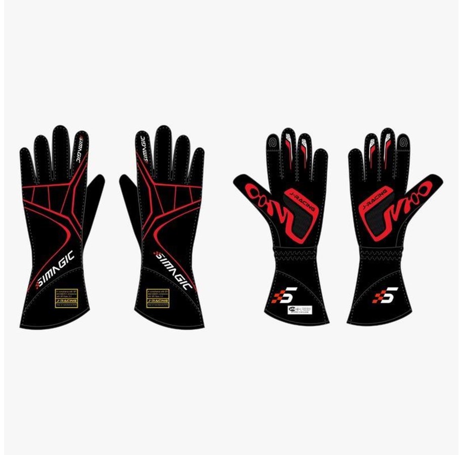 Spel Tillbehör - Simagic Racing Gloves - Size: XL - Gloves(Outer Seam)-XL
