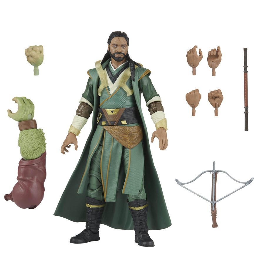 Figure - Hasbro Marvel Legends Series Doctor Strange in the Multiverse of Madness 6-inch Collectible Master Mordo Action Figure Toy 6 Accessories and 1 Build-A-Figure Part - F03725X0