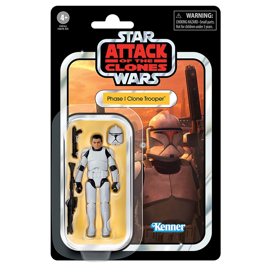 Figure - Star Wars The Vintage Collection Phase I Clone Trooper Action Figure 9.5 cm - F99765X0