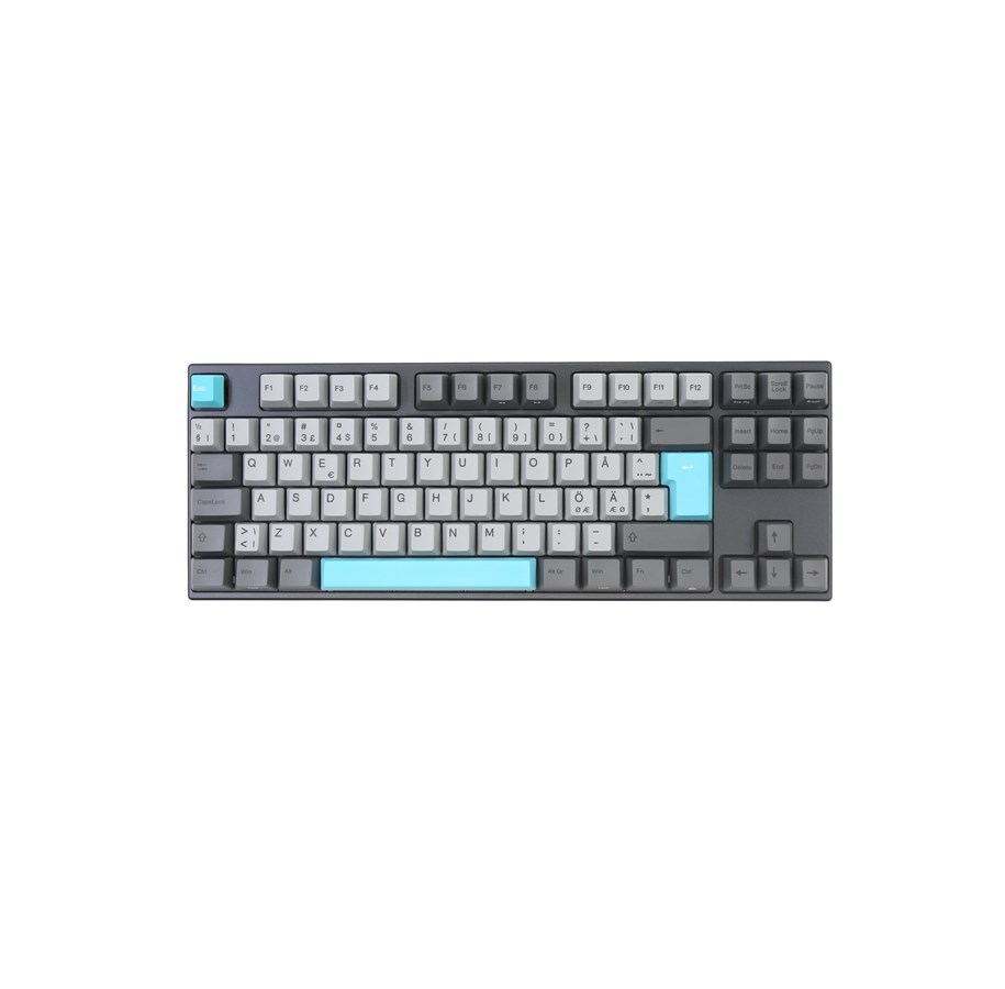 Tangentbord - Varmilo VPT88 Moonlight V3 - Wireless (Tri-Mode) - Gateron G Pro 3.0 Red - Gaming Keyboard - Utan numpad - Nordisk - Grå - A79A023G7A5A02A007