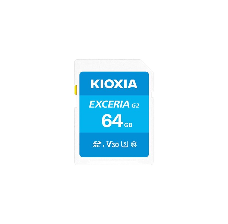 Flashram & USB Flash Drives - Kioxia EXCERIA G2 SD - 100MB/s - 64GB - LNEX2L064GG4