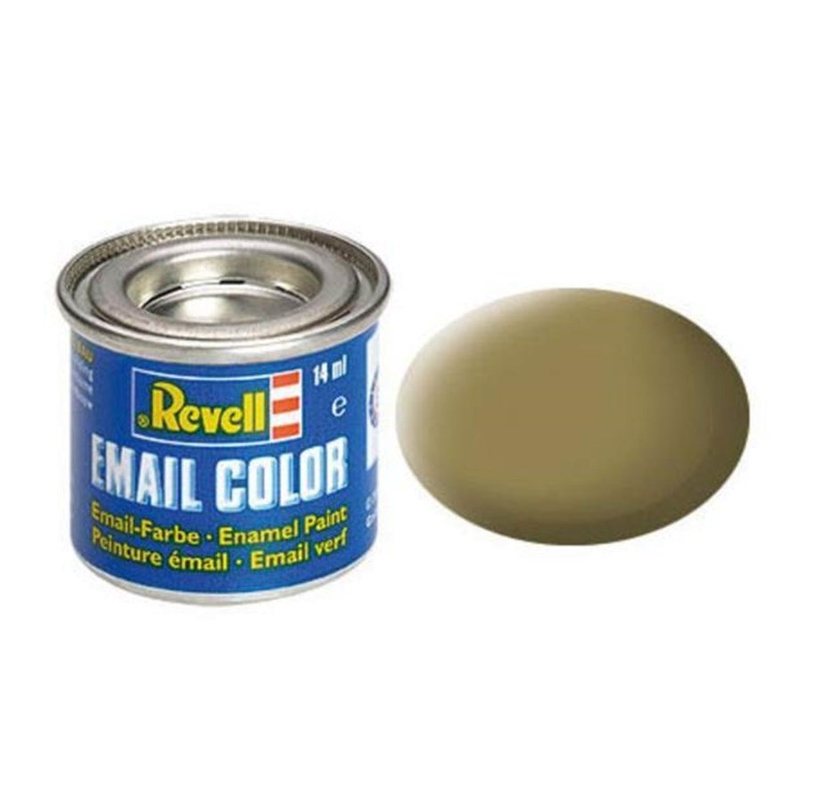 Kreativa spel - Revell Enamel Paint #86 - Khaki Matte - 32186