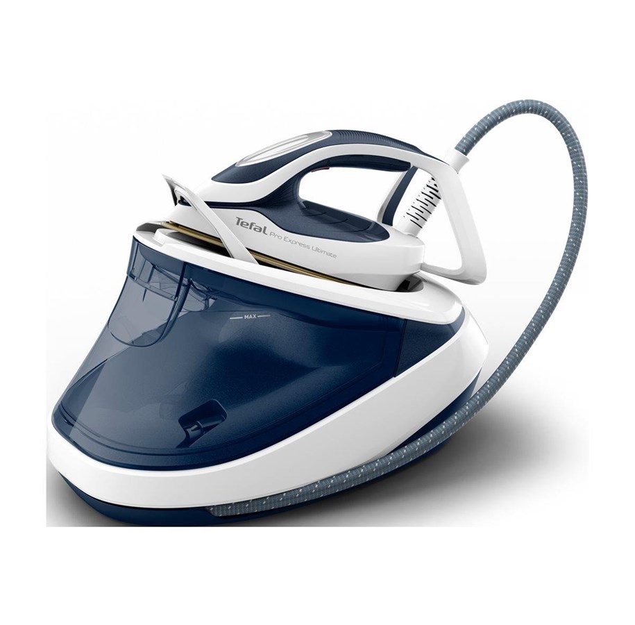 Strykning - Tefal Ångstrykjärn Pro Express Ultimate II GV9712E0 - steam generator iron - sole plate: Durilium Airglide Autoclean Ultra Thin - GV9712E0