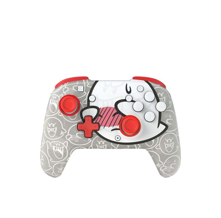 Spel Tillbehör - PDP Rematch GLOW Wireless Controller- Boo-Ho - Wireless Controller - Nintendo Switch - 500-253-BOHO