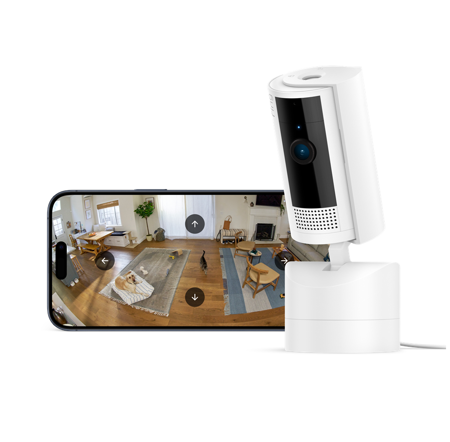 Smarta Hem - Ring Pan-Tilt Indoor Cam - Vit *DEMO* - B0CG2TB6H9