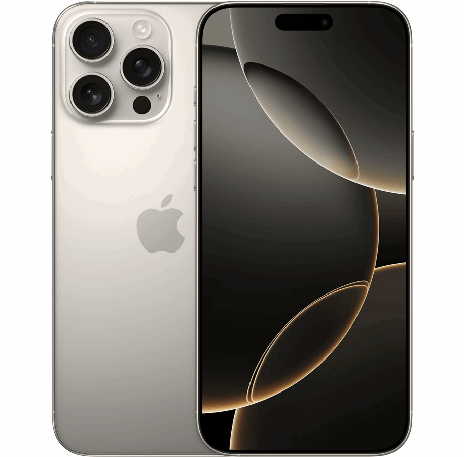 Mobile - Apple iPhone 16 Pro Max 512GB - Natural Titanium - MYX33QN/A