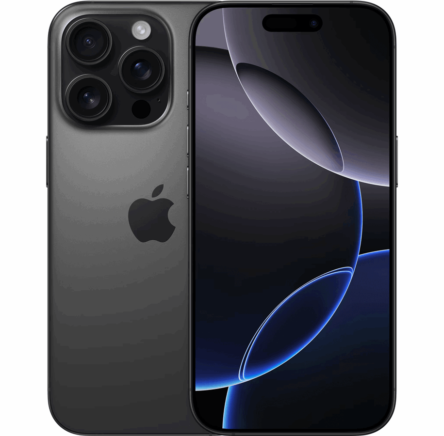 Mobile - Apple iPhone 16 Pro 512GB - Black Titanium - MYNM3QN/A