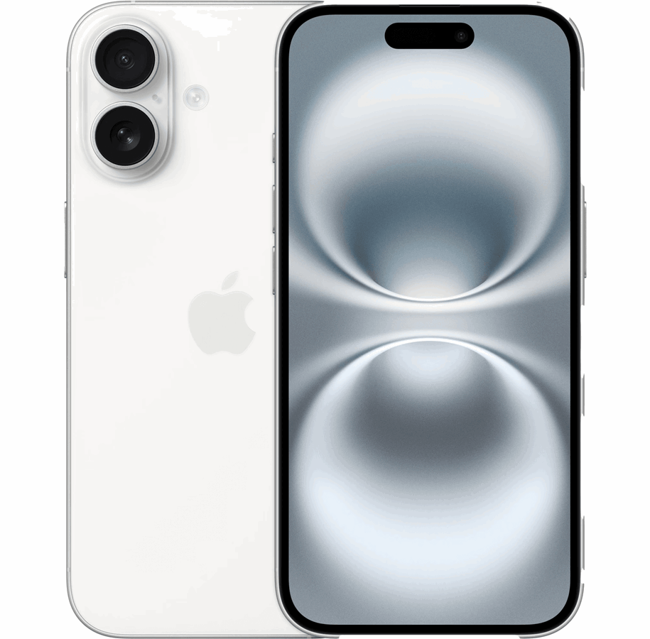 Mobile - Apple iPhone 16 512GB - White - MYEP3QN/A