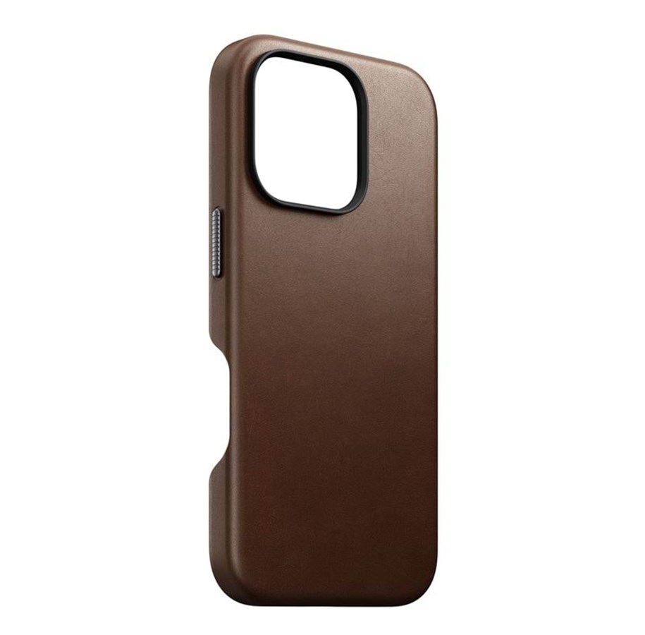 Mobile - Covers & Cases - Nomad Traditional Leather case brown iPhone 16 Pro - NM01392385