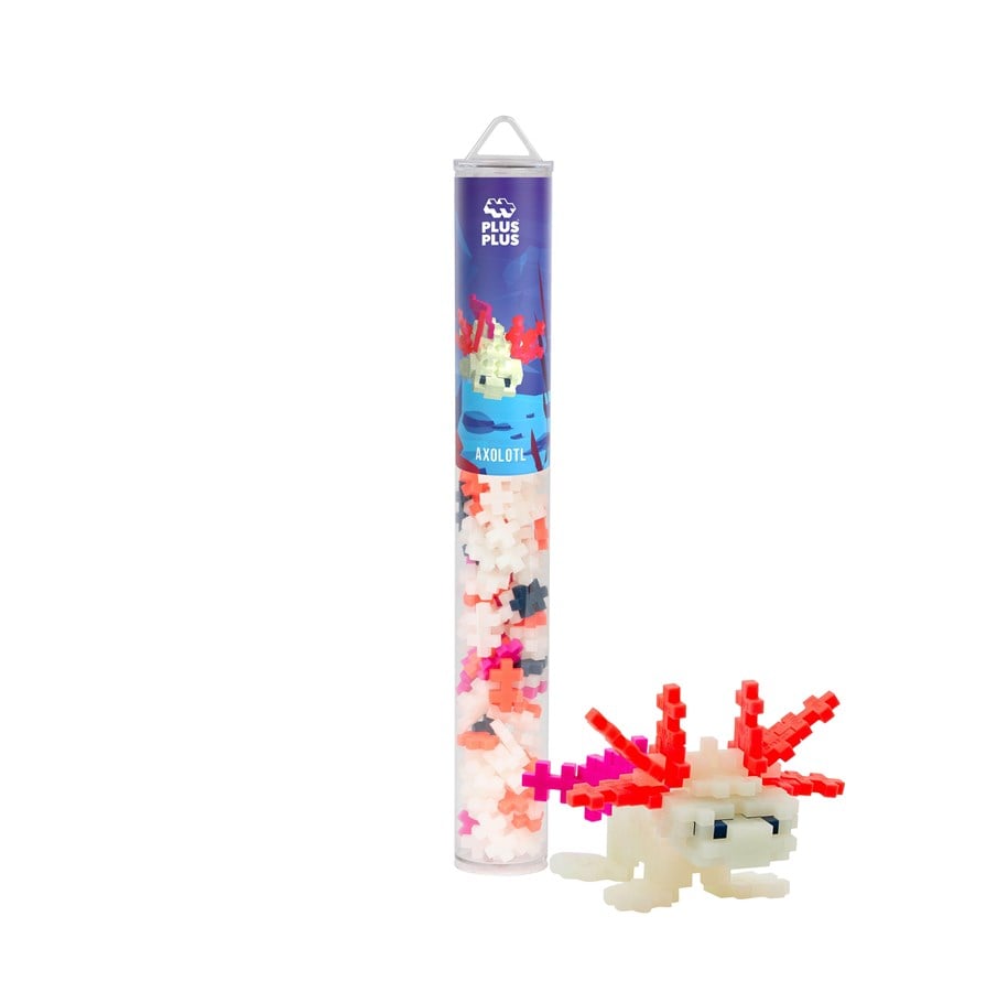 Byggset - Plus-Plus Axolotl / 100 pcs Tube - 4310