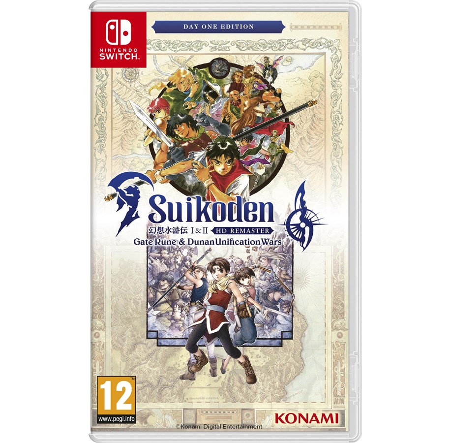 Spel - Suikoden I + II HD Remaster: Gate Rune and Dunan Unification Wars (Day One Edition) - Nintendo Switch - RPG - 4012927086650