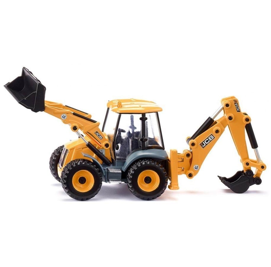 Leksaksbil - SIKU 1:50 Jcb 4Cx Backhoe Loader - 313-3558