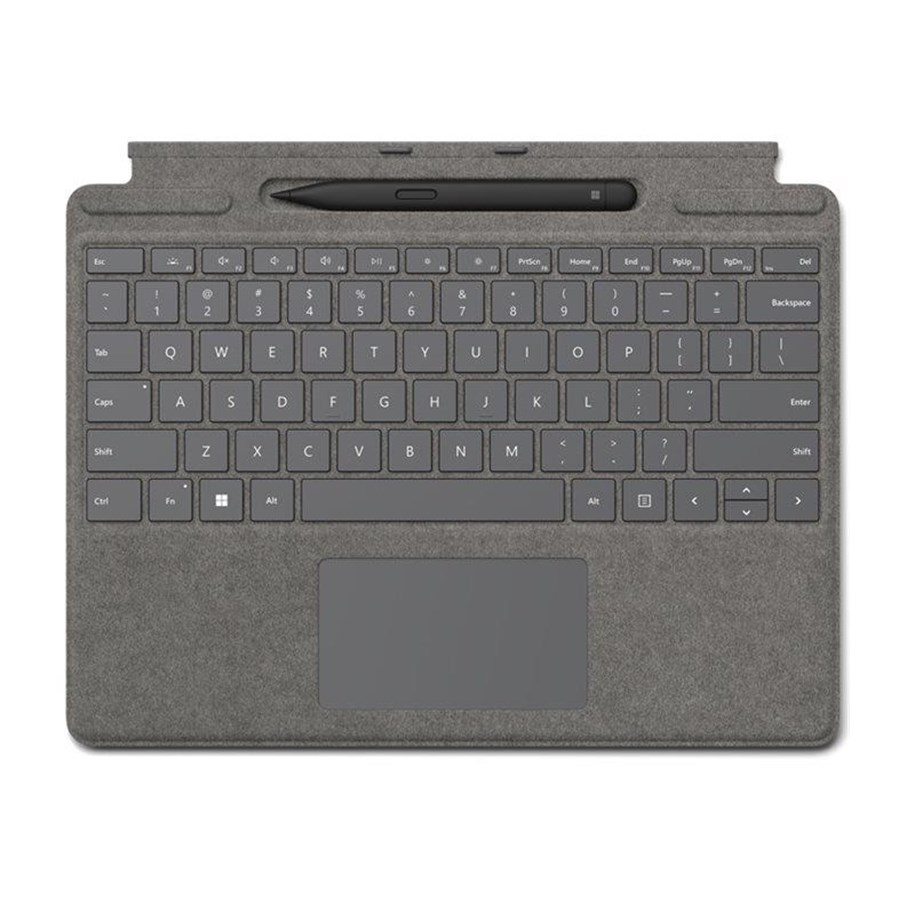 Tangentbord - Microsoft Surface Pro Signature - Tangentbord - Grå - 8X8-00171