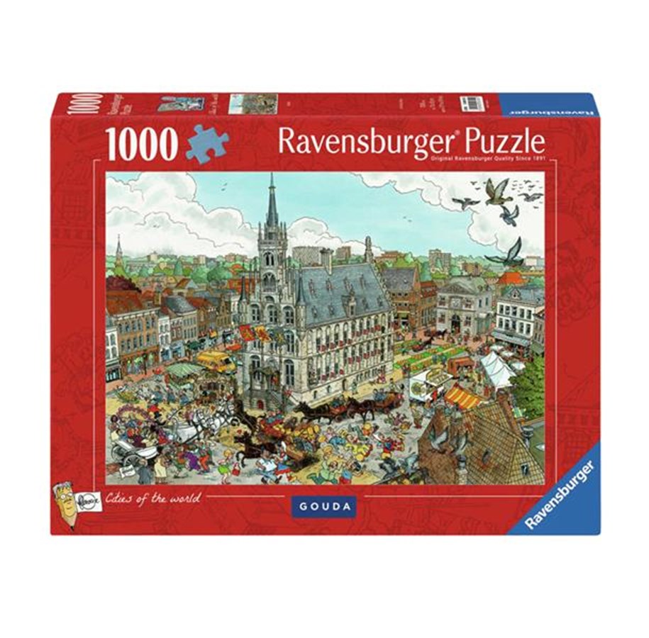 Pusselspel - Ravensburger Jigsaw puzzle Fleroux Gouda 1000 pcs. - 120007241