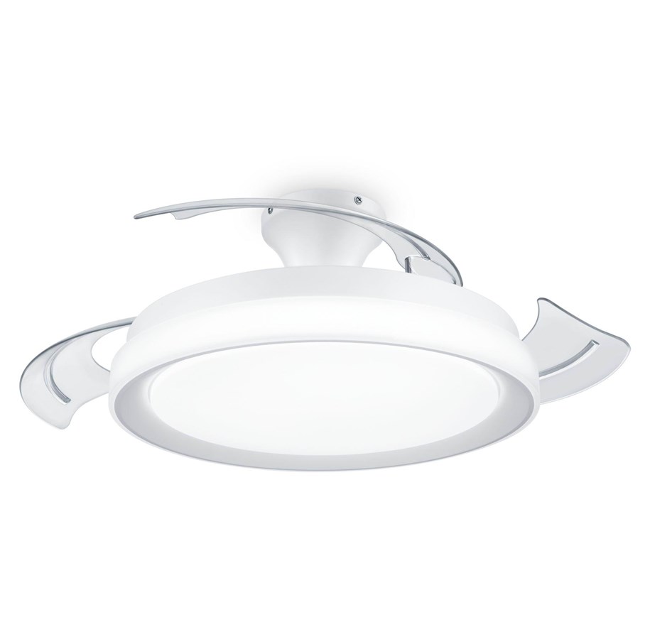 Lampor - Philips Bliss DC Fan ceiling 28W+35W TW White - 929004081601