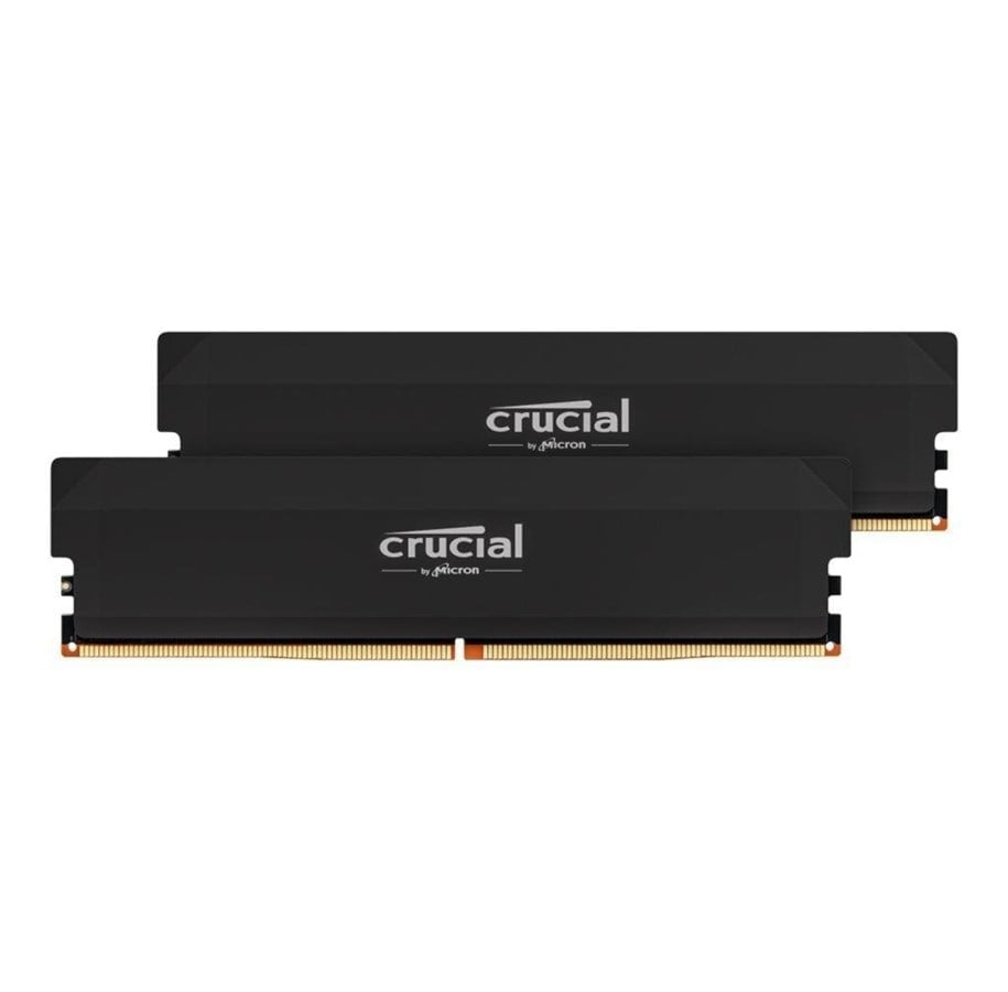 RAM - Crucial PRO Overclocking DDR5-6400 - 32GB - CL38 - Dual Channel (2 pcs) - AMD EXPO & Intel XMP - Svart *DEMO* - CP2K16G64C38U5B