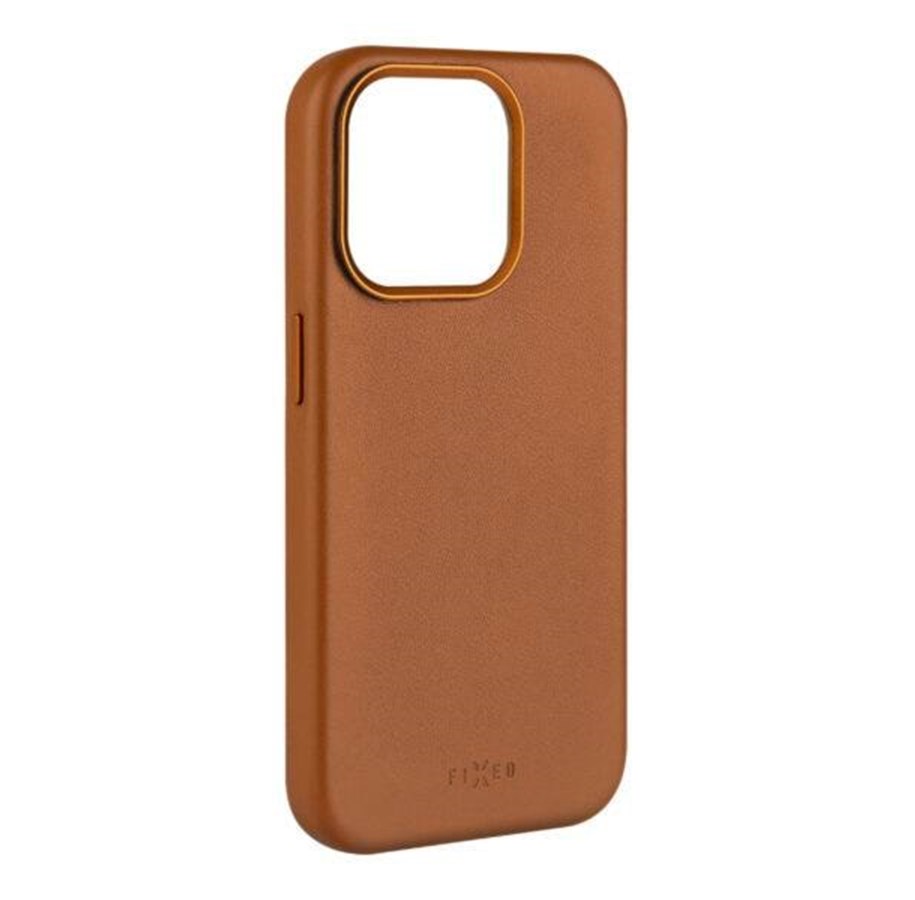 Mobile - Covers & Cases - FIXED MagLeather case for iPhone 16 Pro - Brown - FIXLM-1402-BRW