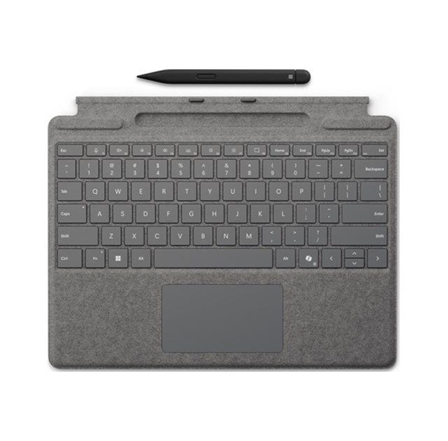 Tangentbord - Microsoft Surface Pro Keyboard - Tangentbord - Portugisiska - Grå - 8X8-00174
