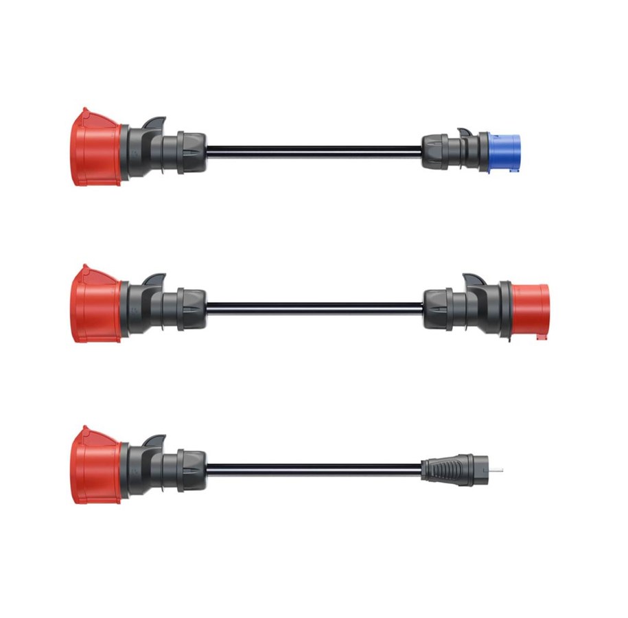 Laddning av elbil - go-e Adapterset  Charger Gemini flex 22 kW - CH-04-07