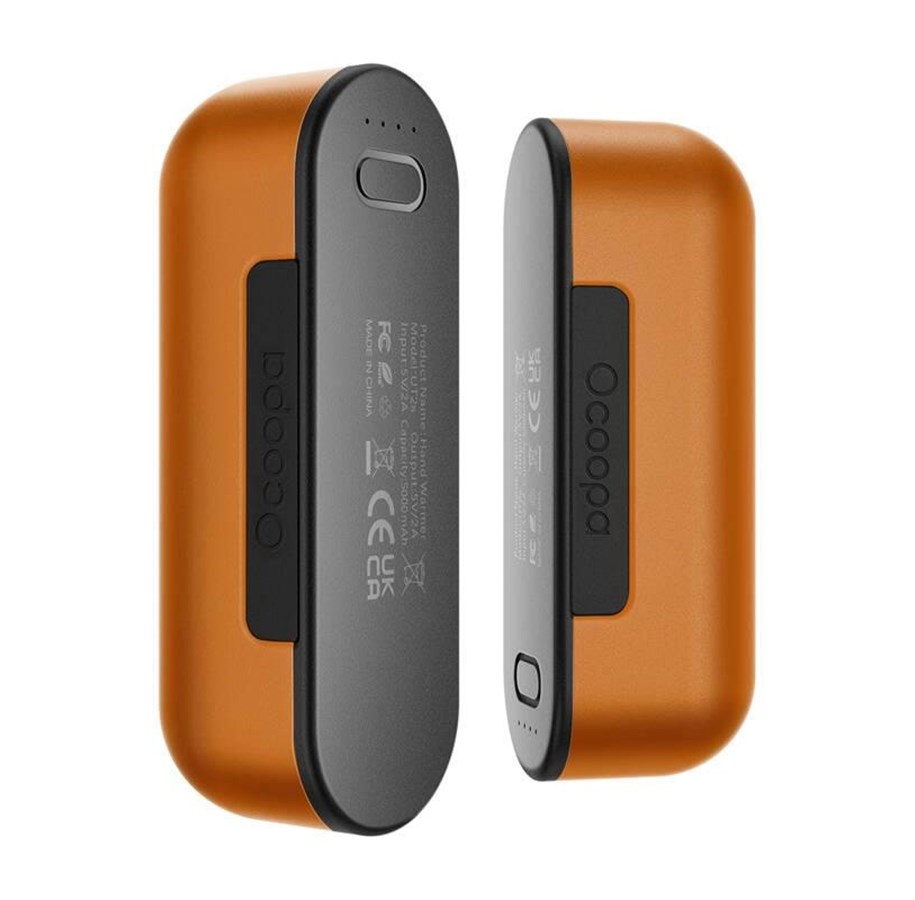 PowerBank - Ocoopa UT2s 2x5000 mAh hand warmer with powerbank function USB-C - 5000 mAh - UT2s-OG