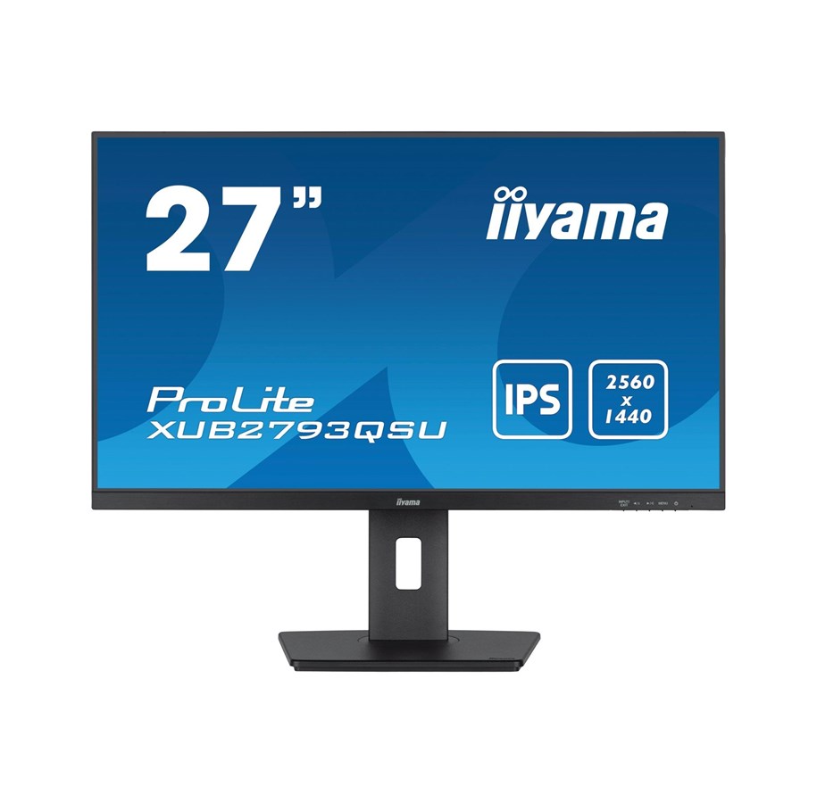 Skärm - 27" iiyama ProLite XUB2793QSU-B7 - 2560x1440 (QHD) - 100Hz - IPS - XUB2793QSU-B7