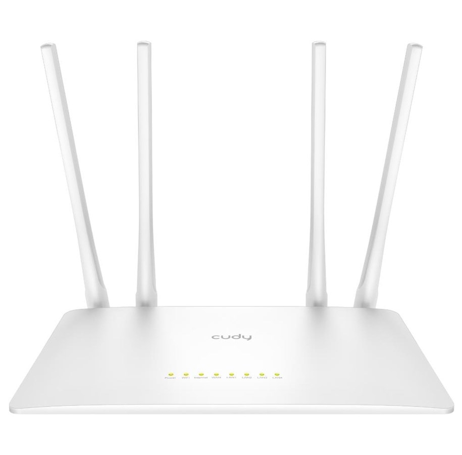 Nätverk - Router - Cudy WR1200 2.0 Wi-Fi 5 Router - Wireless router - WR1200 2.0
