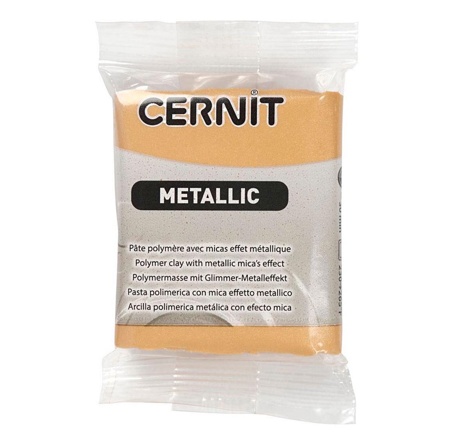 Byggset - Creativ Company Cernit Modeling Clay Gold 56 grams - 78122