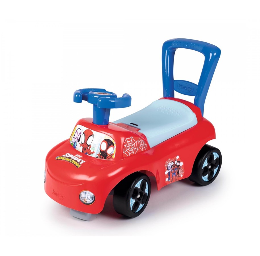 Babyleksaker - Smoby Marvel Spidey & Amazing Friends Walking Car - 720508