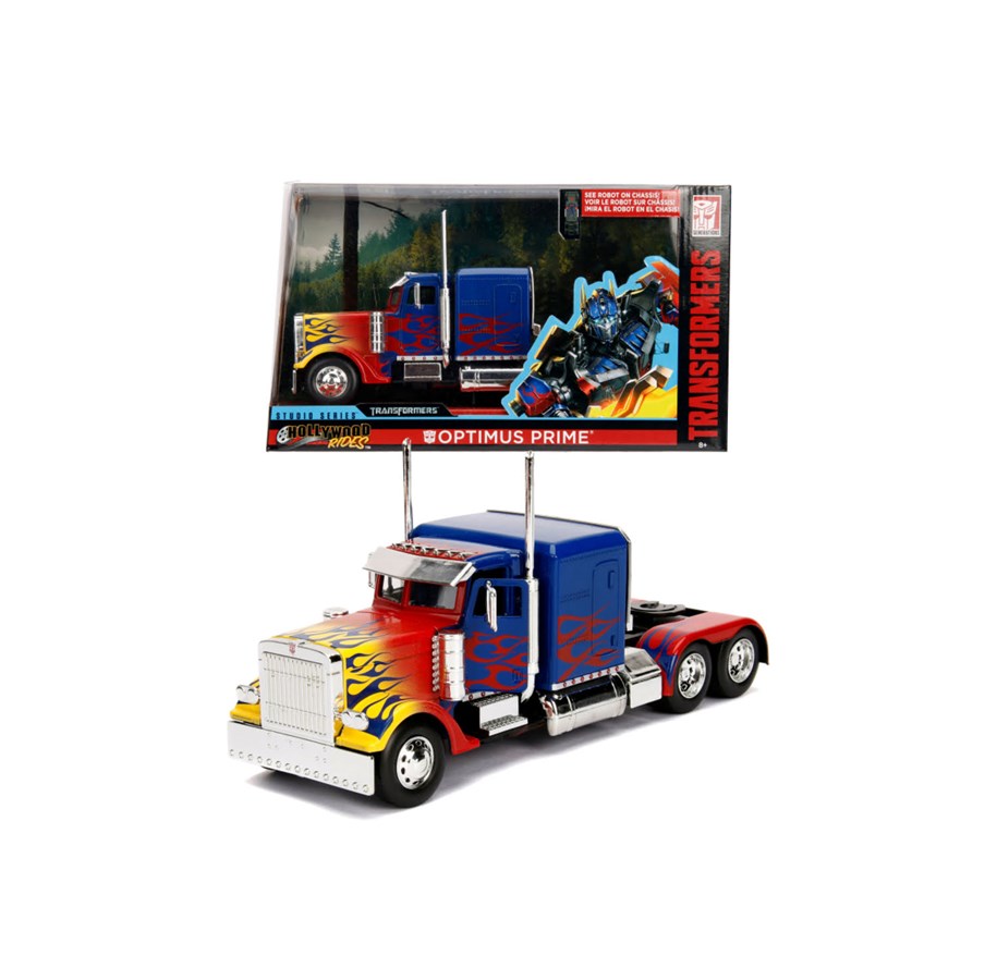 Leksaksbil - Jada Toys Transformers T1 Optimus Prime 1:24 - 253115004