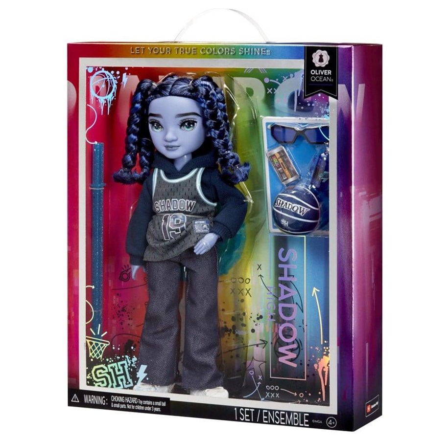Dockor & Tillbehör - Rainbow High Shadow High F23 Fashion Doll - Oliver Ocean - 0035051592822