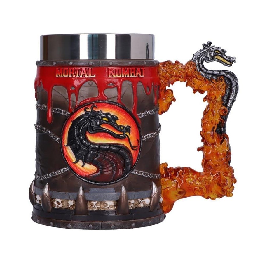 Merchandise - Nemesis Now - Mortal Kombat Tankard 15.5cm - Muggar - B6195W2