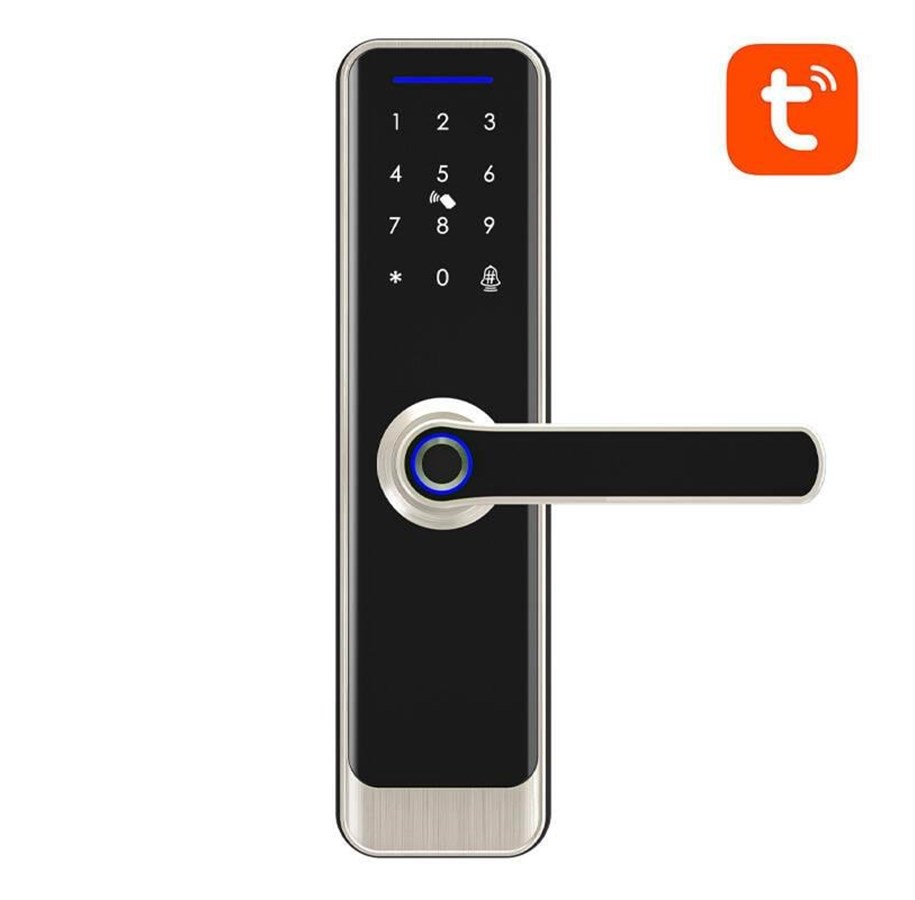Smarta Hem - Avatto ZSDL-A270-S-ALI-6072 ZigBee smart digital lock (silver) - ZSDL-A270-S-ALI-6072