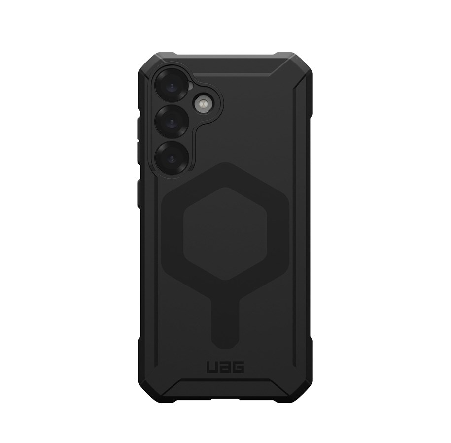 Mobile - Covers & Cases - UAG Essential Armor w/ Magnet - Black - Samsung Galaxy S25+ - 214493114040