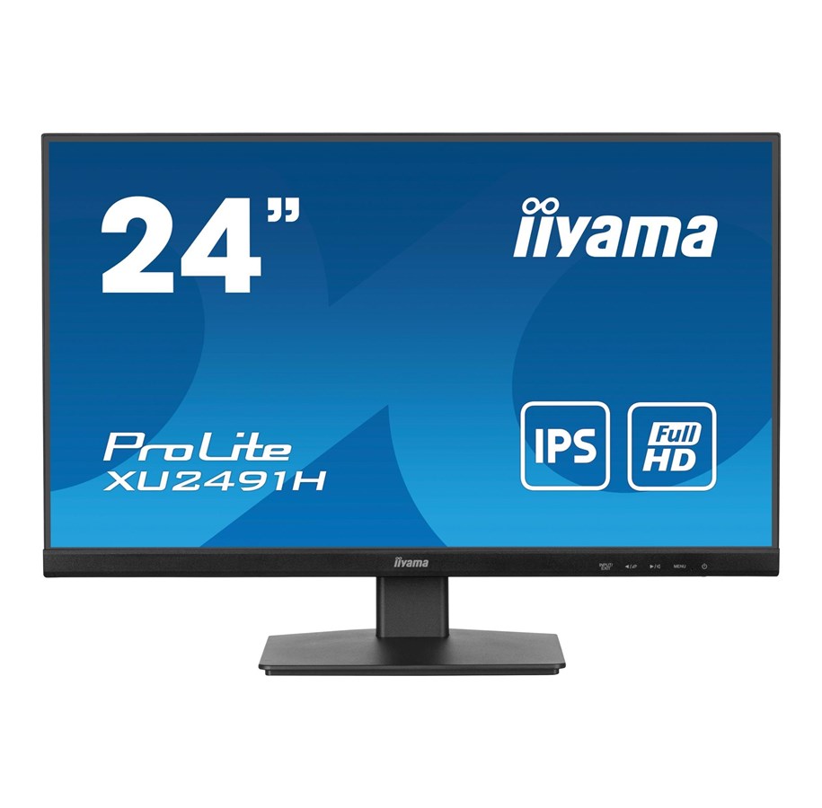 Skärm - 24" iiyama ProLite XU2491H-B1 - 1920x1080 - 100Hz - IPS - XU2491H-B1