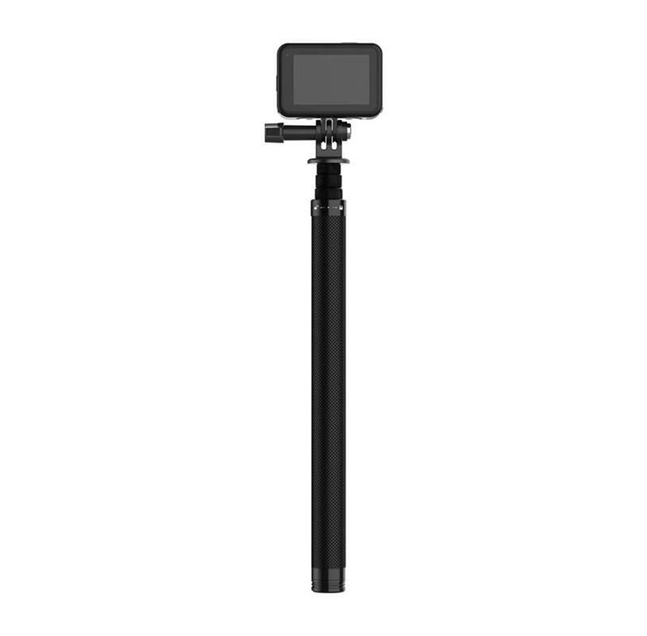 Foto & Video Tillbehör - TELESIN 1.16m long carbon fiber selfie stick - TE-MNP-117