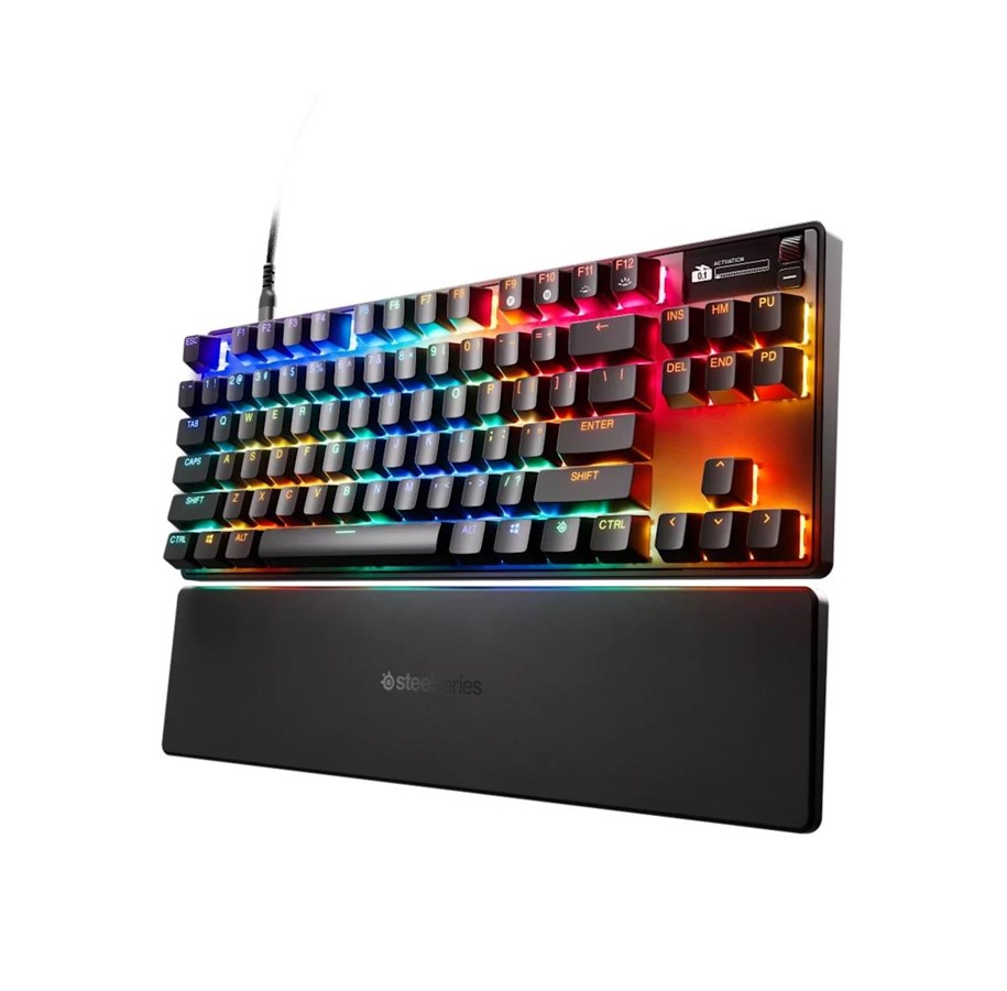 Tangentbord - SteelSeries Apex Pro TKL Gen 3 - Gaming Keyboard - Utan numpad - Engelska (US) - Svart - 64740