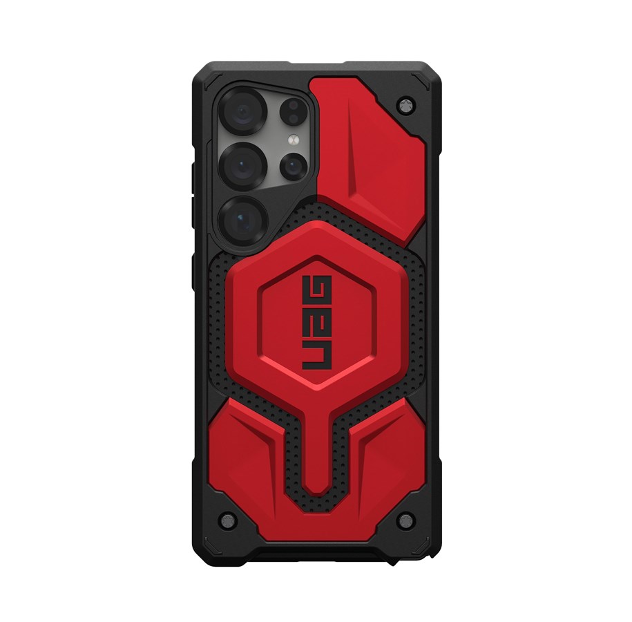 Mobile - Covers & Cases - UAG Monarch Pro Crimson - Samsung Galaxy S25 Ultra - 214461119494