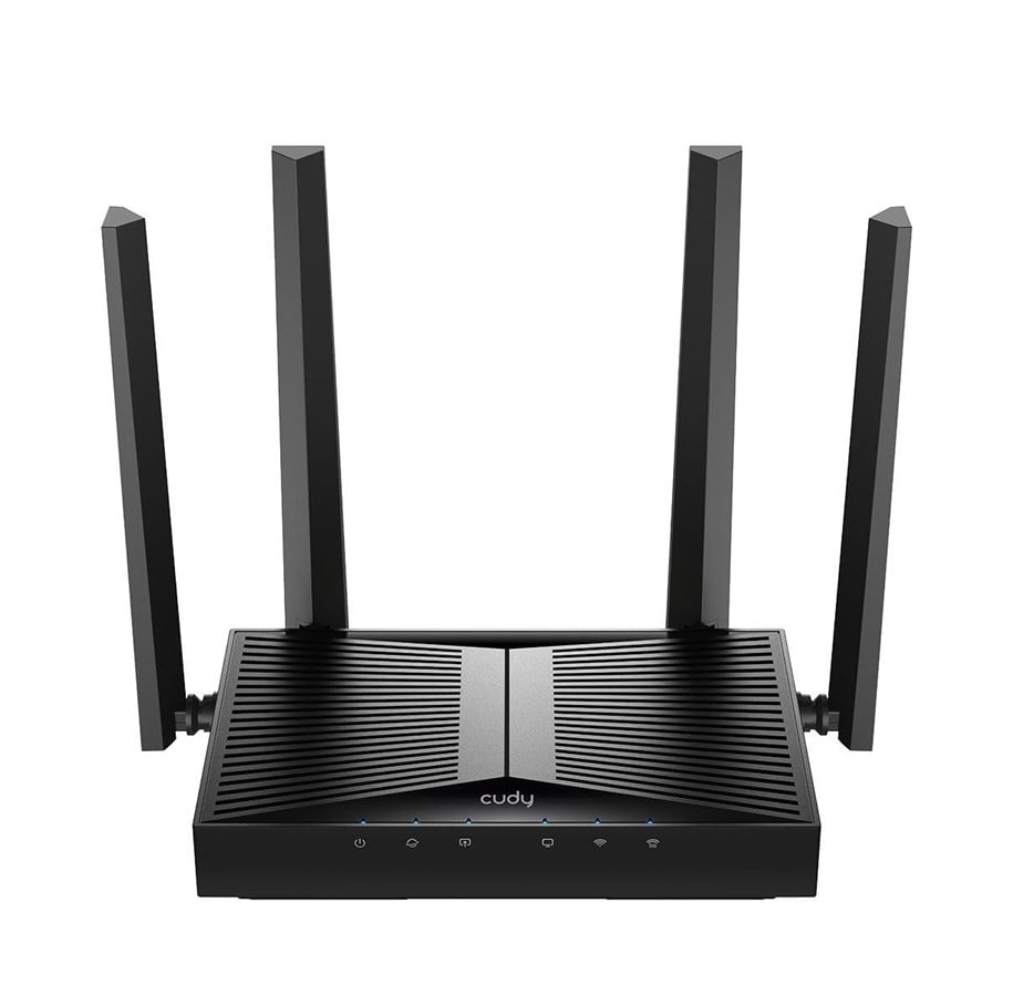 Nätverk - Router - Cudy Router Wi-Fi WR3600 WF7 BE3600 Gigabit Mesh Black - Mesh router Wi-Fi 7 - WR3600