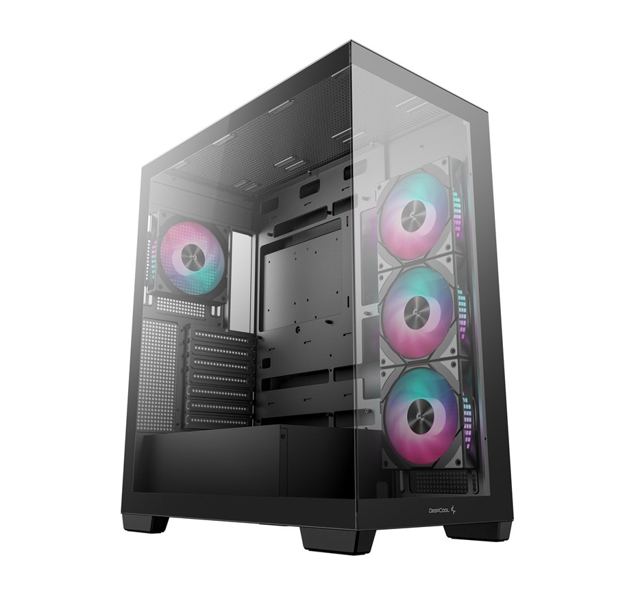 Chassi - DeepCool CG580 4F - Chassi - Miditower - Svart *DEMO* - R-CG580-BKADA4-G-1