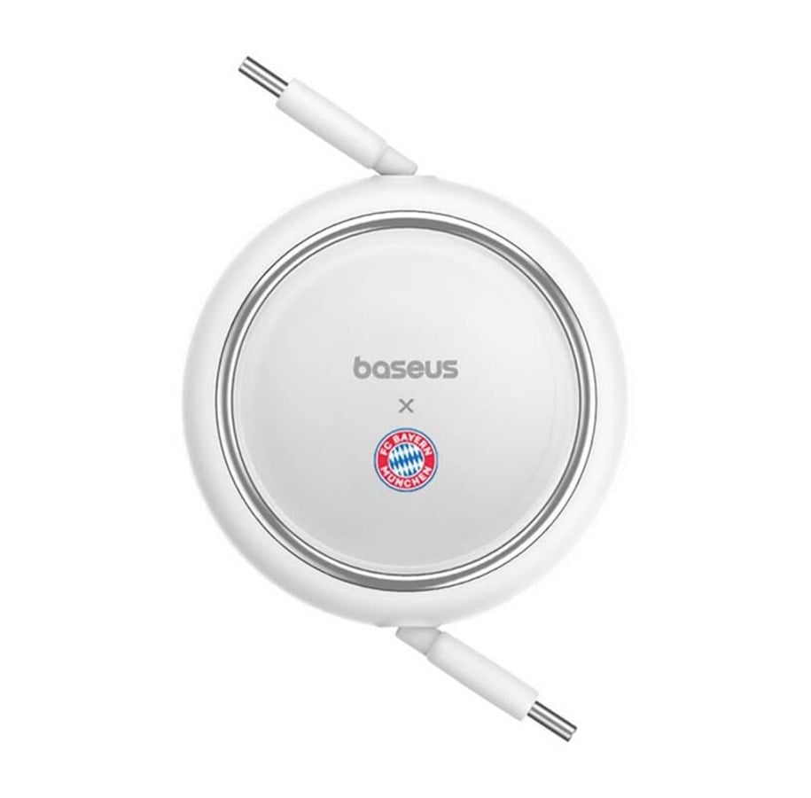 USB-kabel - Baseus USB-C to USB-C 100W Charging Cable (White) Bayern Edition - P10364500213-Z2