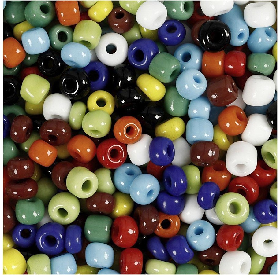 Kreativa spel - Creativ Company Seed Beads Various Colors 130 grams - 696703