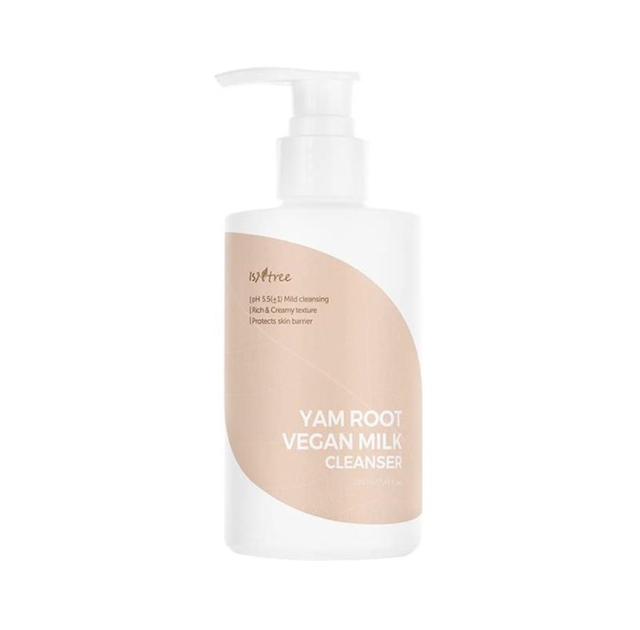 Ansiktsvård - ISNTREE Yam Root Vegan Milk Cleanser - 220ml - 8809800940125