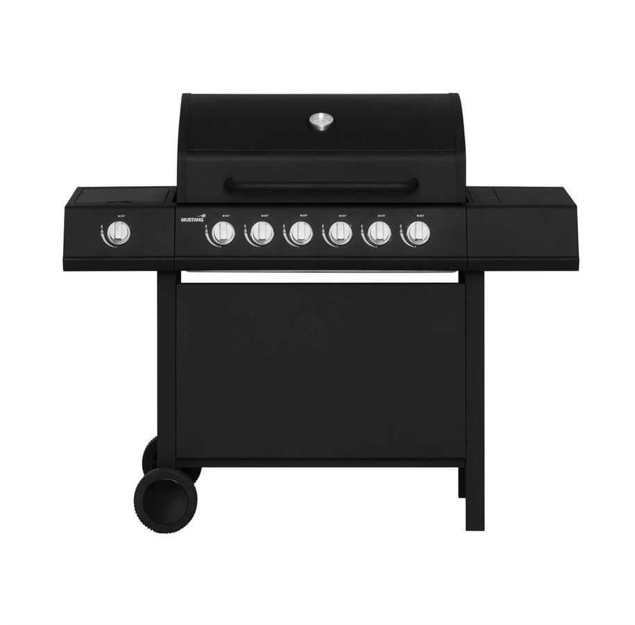 Grill & tillbehör - MUSTANG Gas Grill Kingsville 6+1 Black - 641018