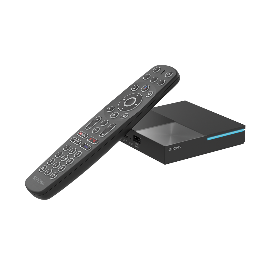 Streaming och mediaspelare - Strong LEAP-S3 PRO - Google TV-Box - 4K - Dolby Vision Atmos - LEAP-S3PRO